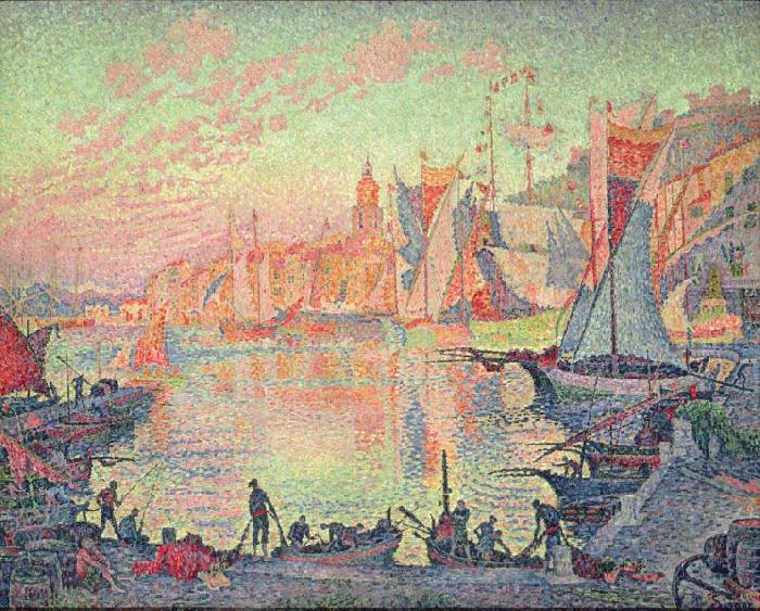 Paul Signac The Port of SaintTropez,